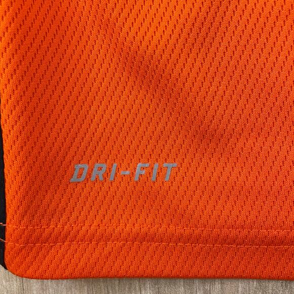 Nike Dri-Fit OSU Oklahoma State Cowboys Polo Shirt Men’s XL Orange Black Logo - Picture 8 of 9